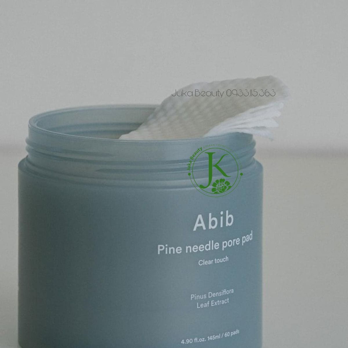  Miếng Bông Tẩy Da Chết, Làm Sạch Lỗ Chân Lông Abib Pine Needle Pore Pad Clear Touch 145ml (60 Miếng) 
