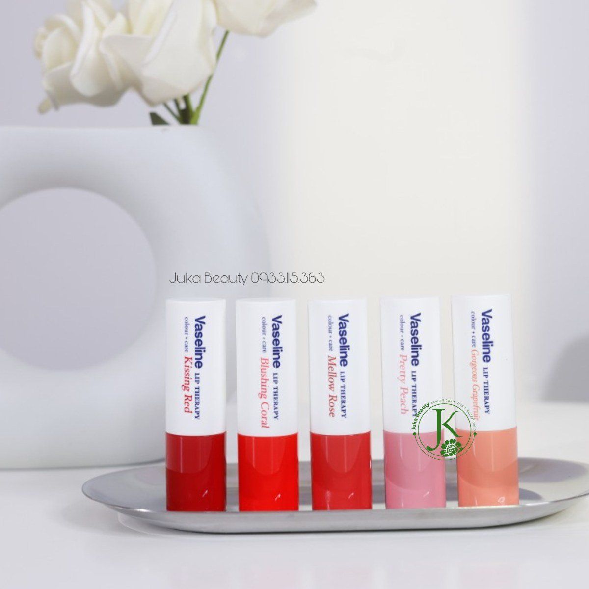  Son Dưỡng Môi Có Màu Vaseline Lip Therapy Colour Stick 4.2g (Bản Hàn) 