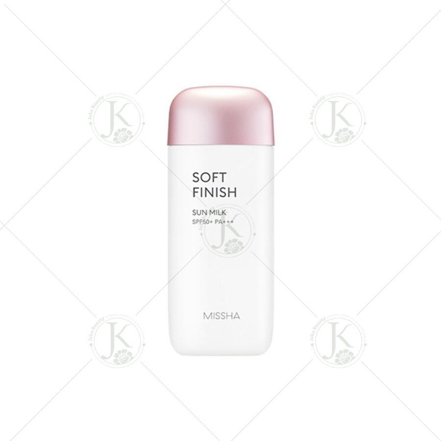  Kem Chống Nắng Nâng Tone, Kiềm Dầu Missha All Around Safe Block Soft Finish Sun Milk 70ml 