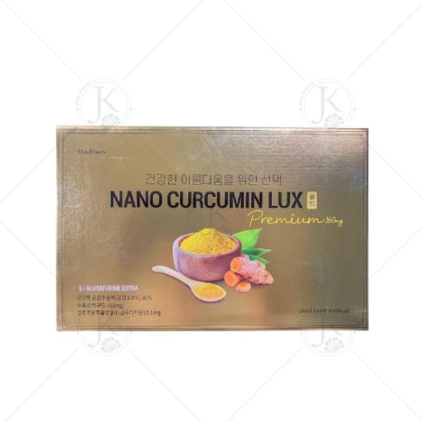  [Dòng cải tiến] Nghệ Nano Curcumin Masilraon Lux Premium 160mg (20ml x 30 gói) 