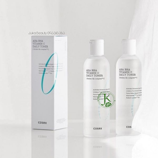  Nước Hoa Hồng Dưỡng Sáng Da Cosrx AHA BHA Vitamin C Daily Toner 150ml 
