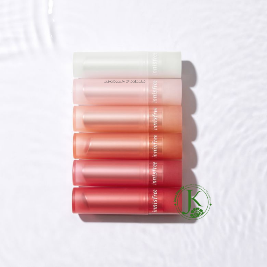  [MẪU MỚI] Son Dưỡng Có Màu Làm Mềm Môi Innisfree Dewy Tint Lip Balm 3.2g 