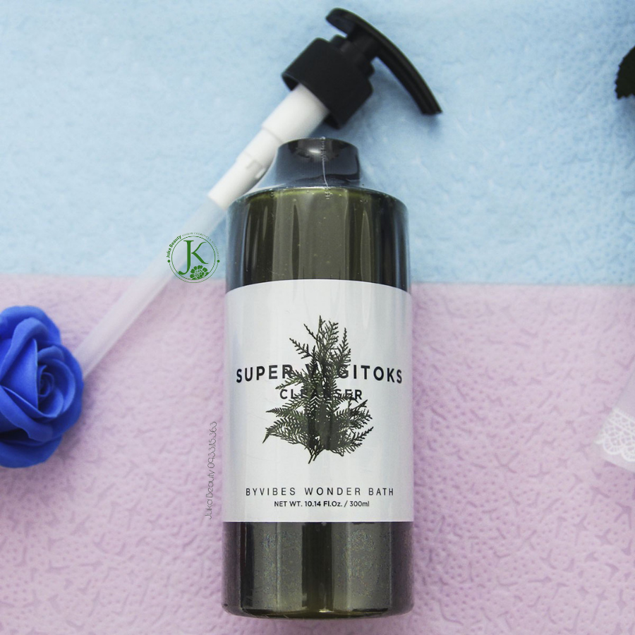  Sữa Rửa Mặt Rau Củ Byvibes Wonder Bath Super Vegitoks Cleanser 300ml 