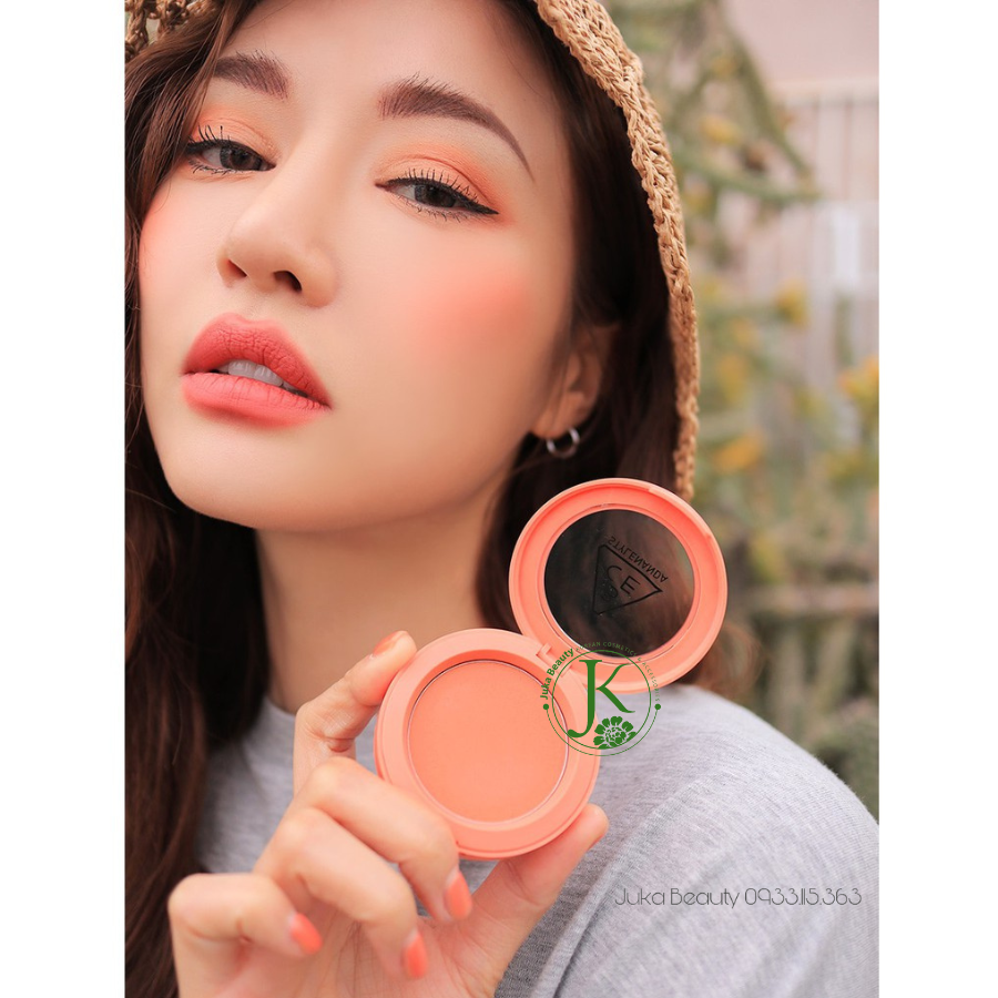  Phấn Má Hồng Mịn, Lâu Trôi 3CE Face Blush 5g 