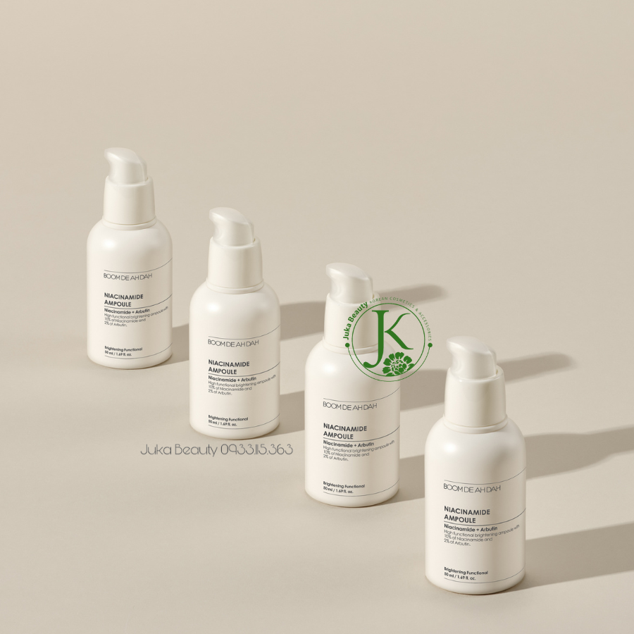  Tinh Chất Dưỡng Trắng Boom De Ah Dah Niacinamide 10% + Arbutin 2% 50ml 