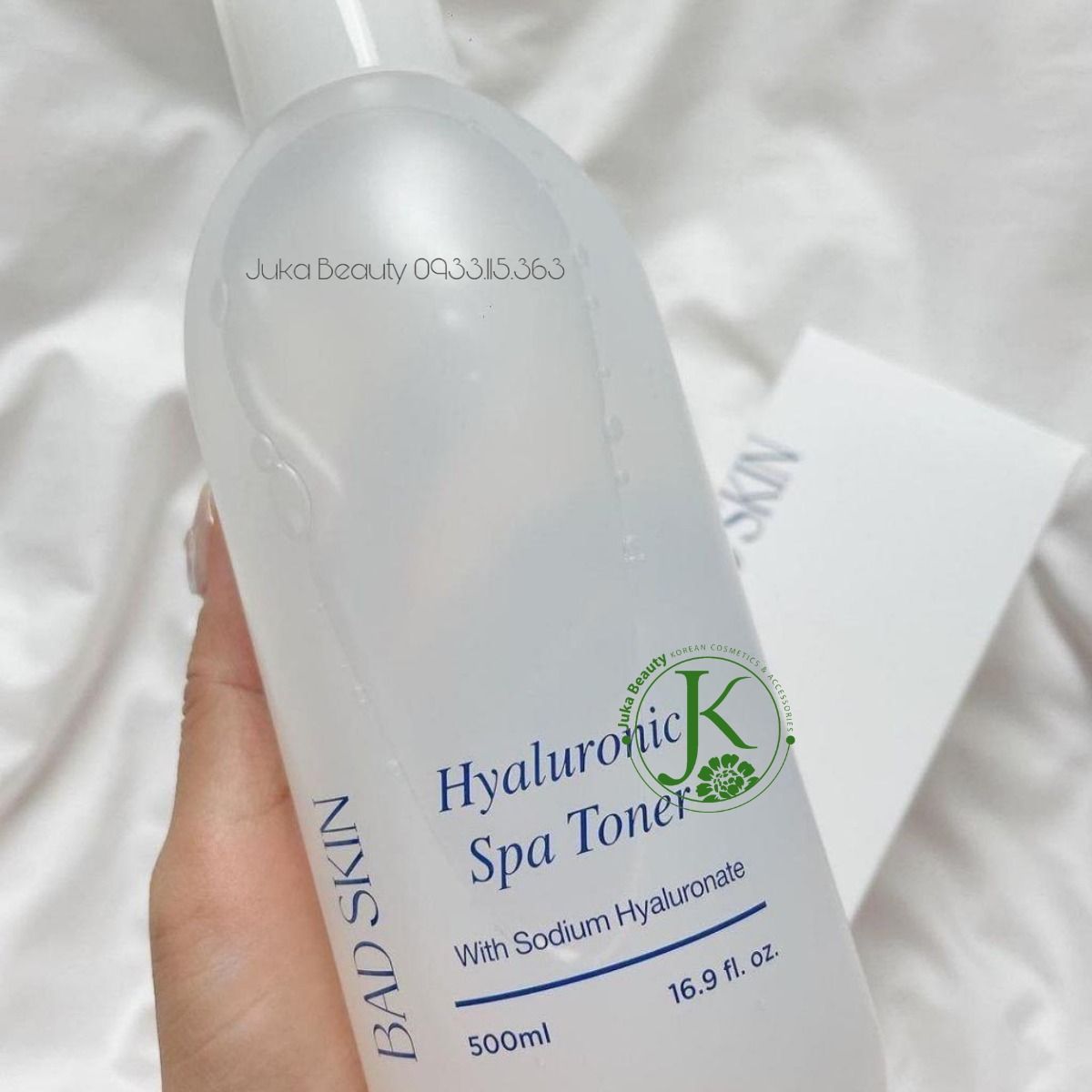  Nước Hoa Hồng BadSkin Hyaluronic Spa Toner 500ml 