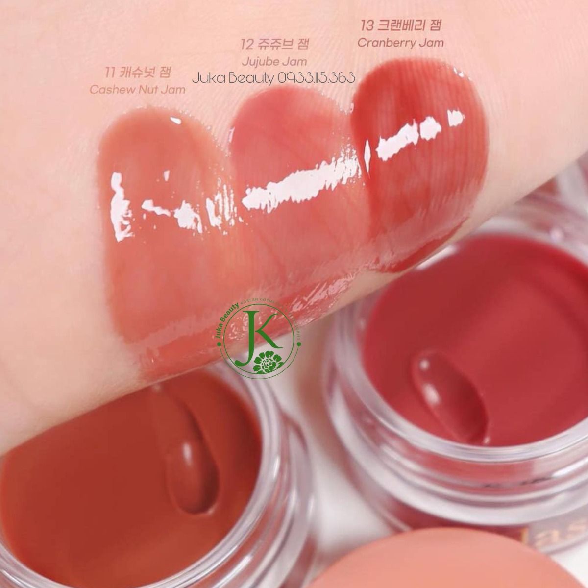  Son Dưỡng Dạng Hủ Có Màu Dasique Fruity Lip Jam 