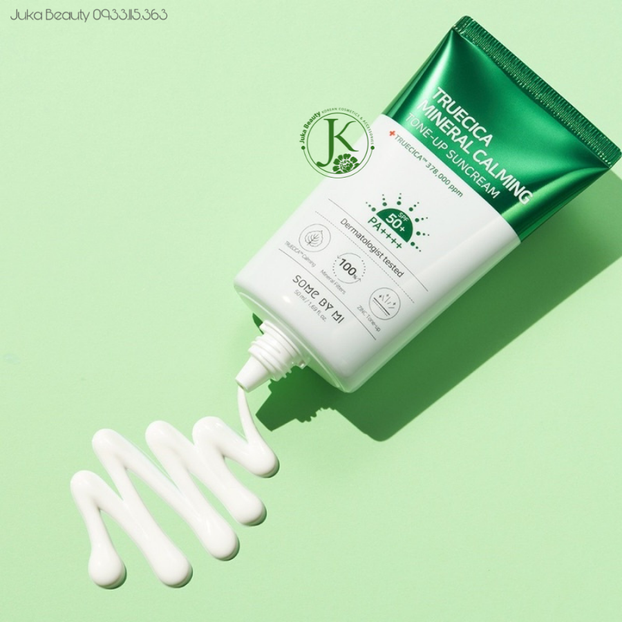  Kem chống nắng Some By Mi Truecica Mineral Calming Tone-up Sunscreen 50ml 