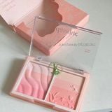  Phấn Má Hồng 2 ô Dasique Blending Layer Cheek Summer Coral 11g 