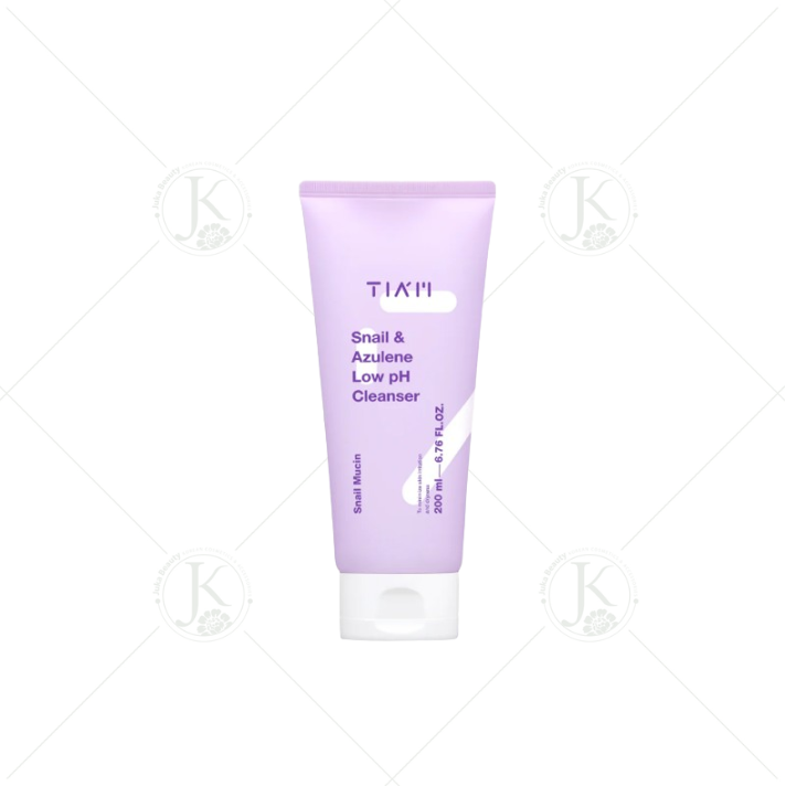  Sữa Rửa Mặt Làm Dịu, Phục Hồi Tiam Snail & Azulene Low PH Cleanser 