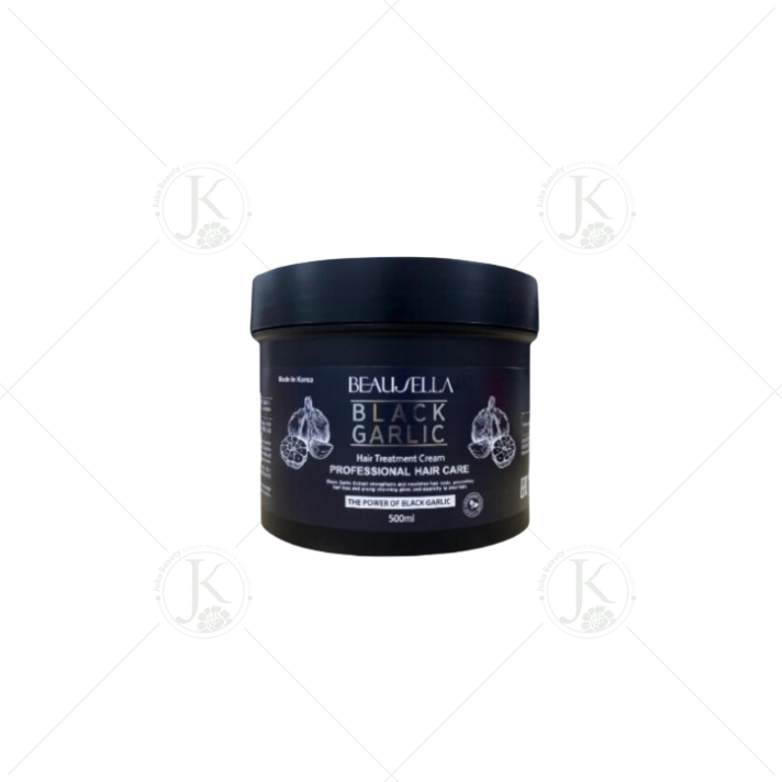  Kem Ủ Tóc Tỏi Đen Giảm Rụng & Mềm Tóc Beausella Black Garlic Hair Treatment Cream 500ml 