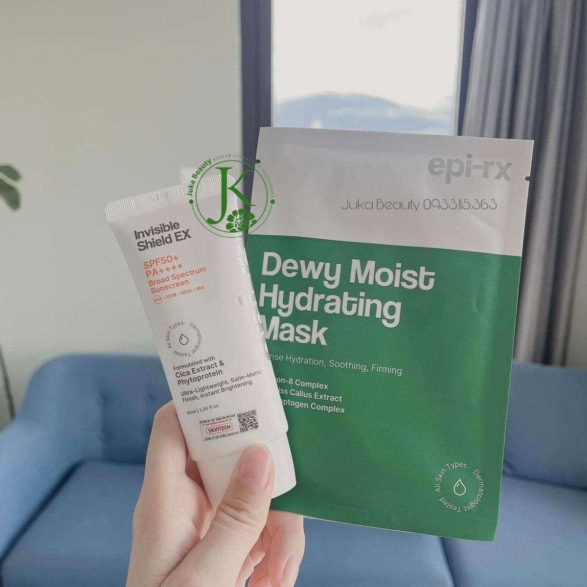  Mặt Nạ Giấy EPI-RX Dewy Moist Hydrating Mask 