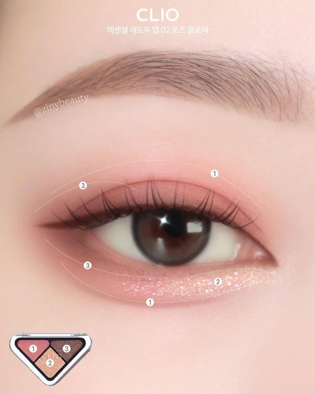  (Mẫu mới) Phấn Mắt Clio Essential Shadow Tap 1.5g 