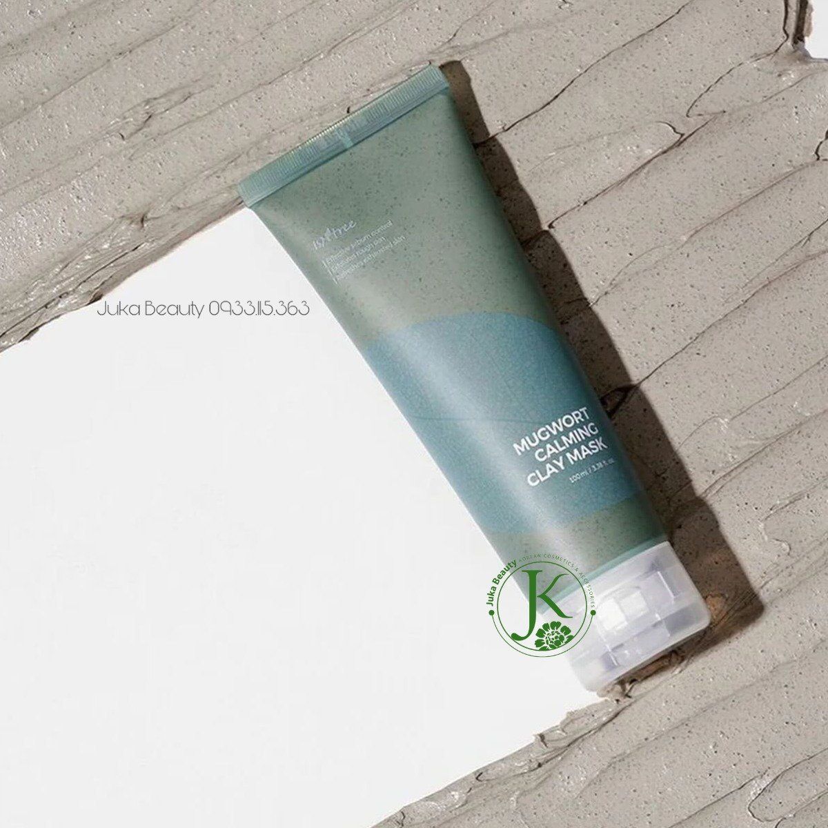  Mặt Nạ Đất Sét Ngải Cứu Isntree Mugwort Calming Clay Mask 100ml (DATE T5.2026) 