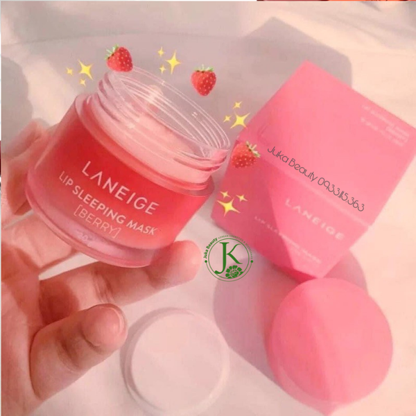  Mặt Nạ Ngủ Môi Laneige Lip Sleeping Mask Berry (Hồng) 