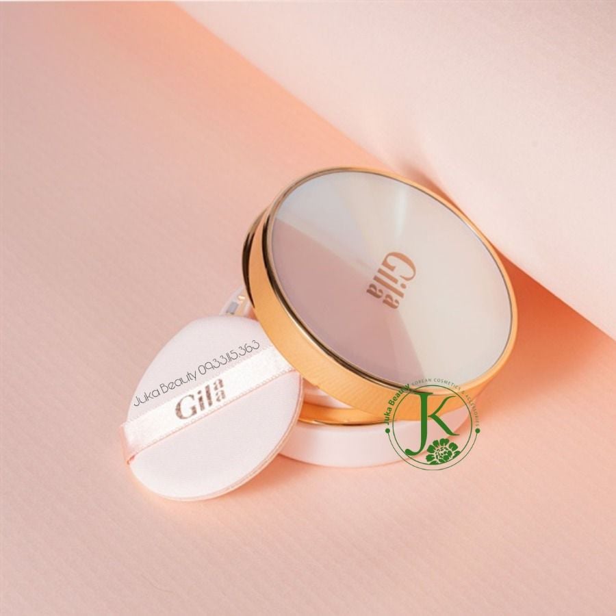  Phấn Nước Kiềm Dầu Che Phủ Tốt Gilaa Long Wear DD Cushion SPF50+ PA+++ 13g 