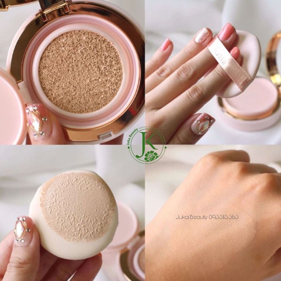  Phấn Nước Kiềm Dầu Che Phủ Tốt Gilaa Long Wear DD Cushion SPF50+ PA+++ 13g 