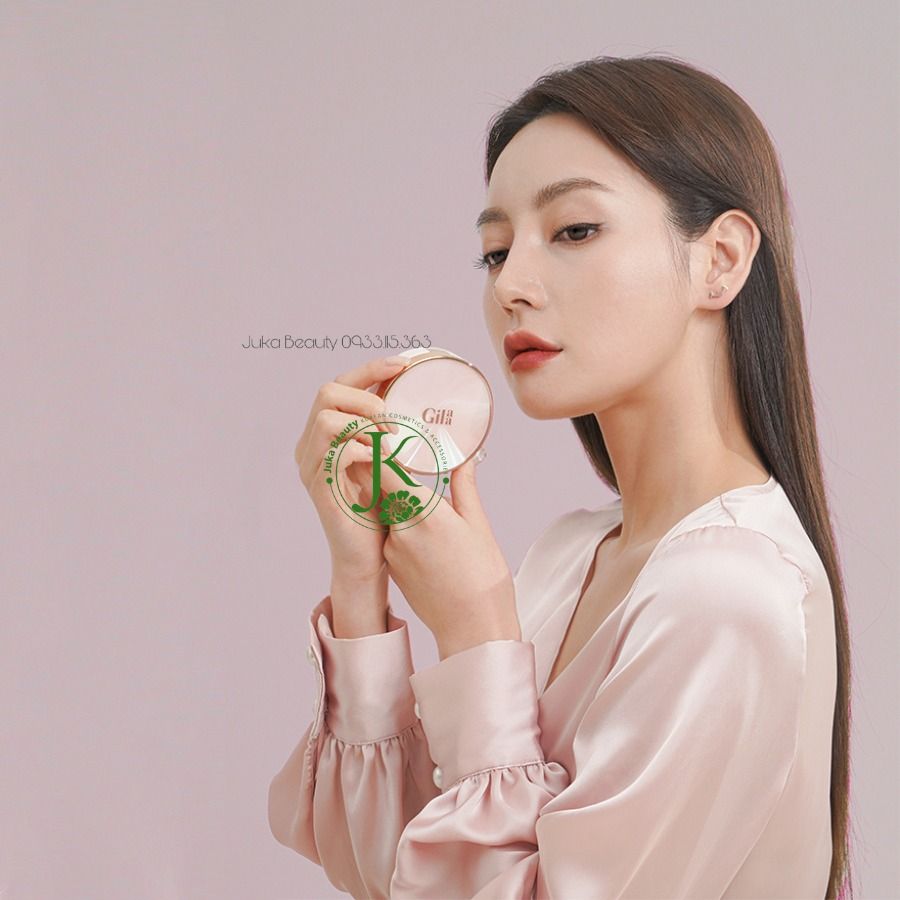  Phấn Nước Kiềm Dầu Che Phủ Tốt Gilaa Long Wear DD Cushion SPF50+ PA+++ 13g 