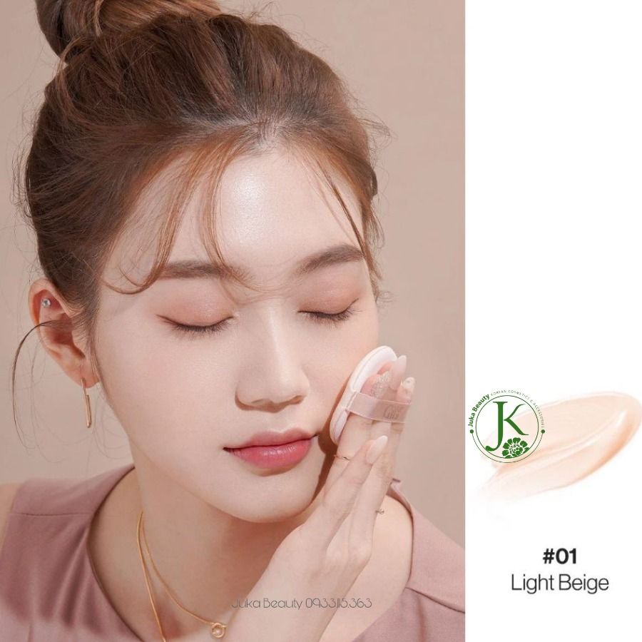  Phấn Nước Kiềm Dầu Che Phủ Tốt Gilaa Long Wear DD Cushion SPF50+ PA+++ 13g 