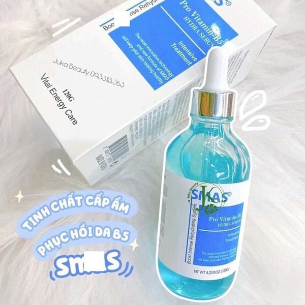  Tinh Chất Phục Hồi Và Cấp ẩm Smas Pro Vitamin B5 Hydra Serum 120g 