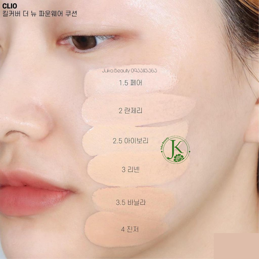  (Kèm Lõi) Phấn Nước Che Phủ Hoàn Hảo Clio Kill Cover The New Founwear Cushion SPF50+ PA+++ 