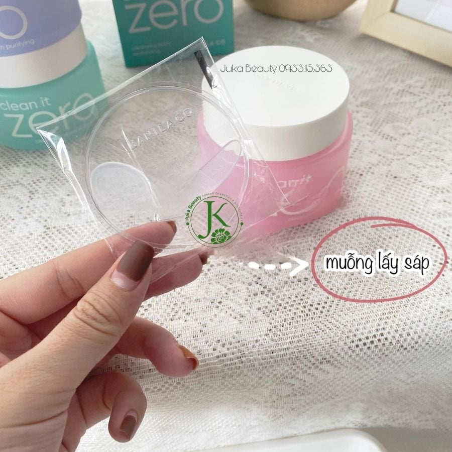  Sáp Tẩy Trang Sạch Sâu, Dưỡng ẩm Banila Co Clean It Zero Cleansing Balm Original (Hồng) 