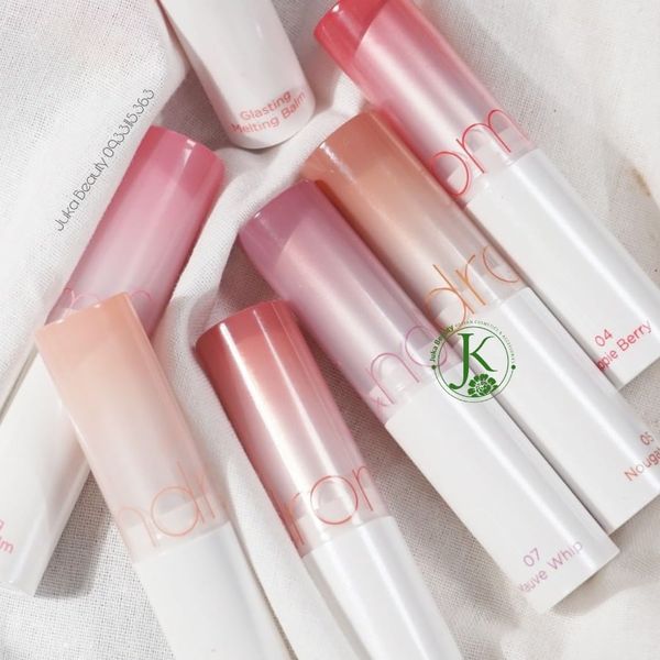  Son Dưỡng Dạng Thỏi Thuần Chay Có Màu Romand Glasting Melting Balm 3.5g 