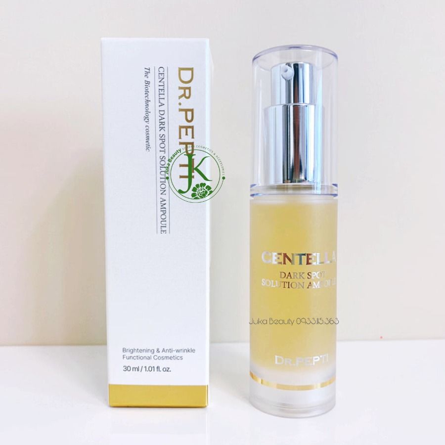  Tinh Chất Dưỡng Trắng Dr.Pepti Centella Dark Spot Solution Ampoule 30ml 