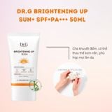  Kem Chống Nắng Dưỡng Sáng, Nâng Tone Da Dr.G Brightening Up Sun+ SPF50+ PA+++ 50ML (Cam) 