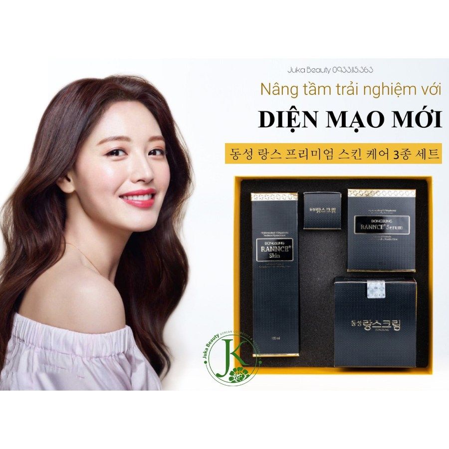  Bộ Dưỡng Da Trị Nám Dongsung Rannce Premium Skin Care Set (4 MÓN) 