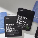  Mặt Nạ Làm Dịu, Phục Hồi Da Klairs Midnight Blue Calming Sheet Mask 25ml 