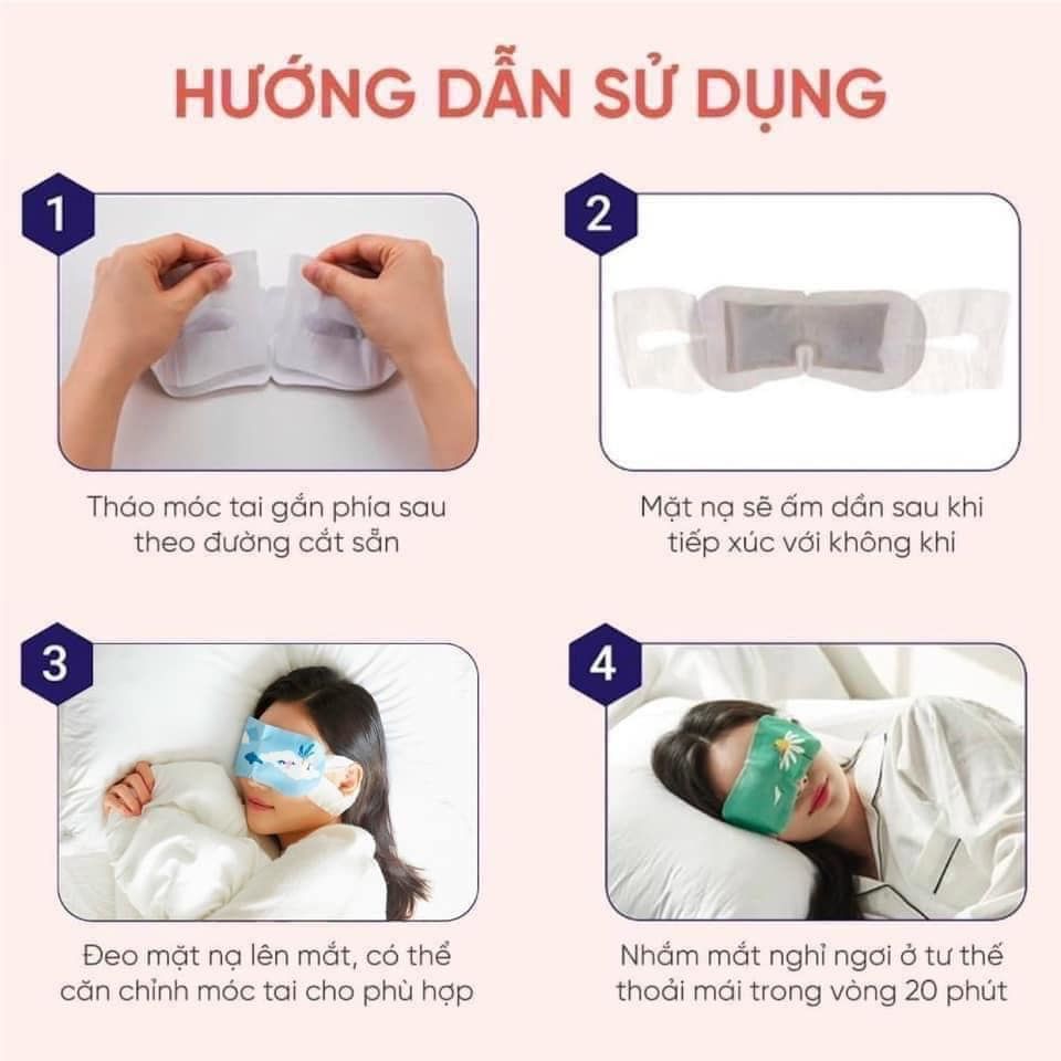  Mặt Nạ Mắt Thư Giãn Steambase Daily Eye Mask (1 Miếng) 