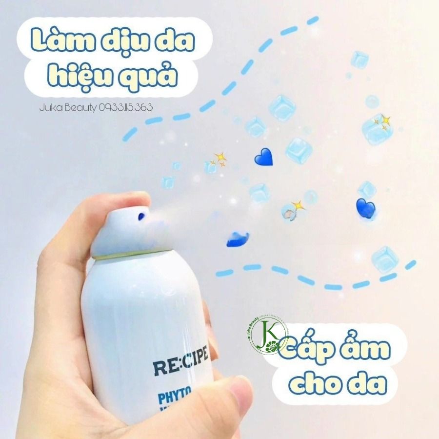  Xịt Chống Nắng Dưỡng ẩm Chống Nước Vượt Trội Re:cipe Phyto Water Defense Sun Spray SPF50+ PA++++ 180ml 