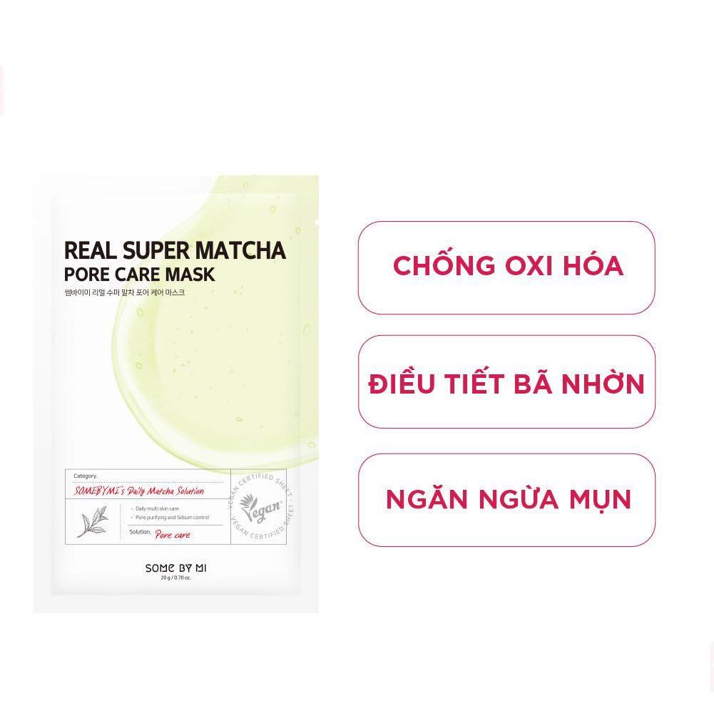  Mặt Nạ giấy Dưỡng Da Cấp ẩm Some By Mi Real Care Mask 20g 