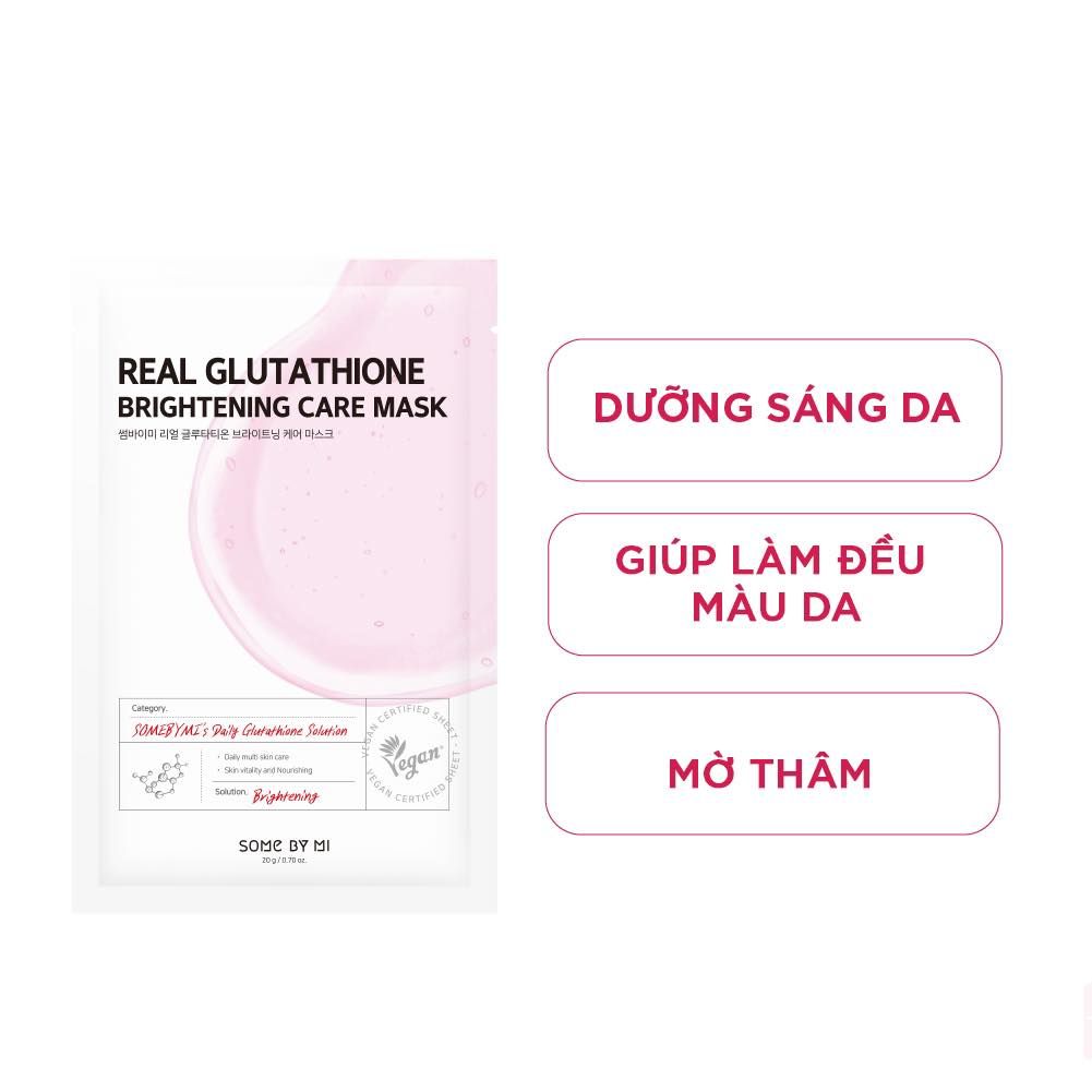  Mặt Nạ giấy Dưỡng Da Cấp ẩm Some By Mi Real Care Mask 20g 