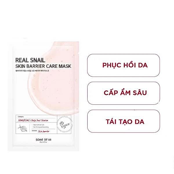  Mặt Nạ giấy Dưỡng Da Cấp ẩm Some By Mi Real Care Mask 20g 