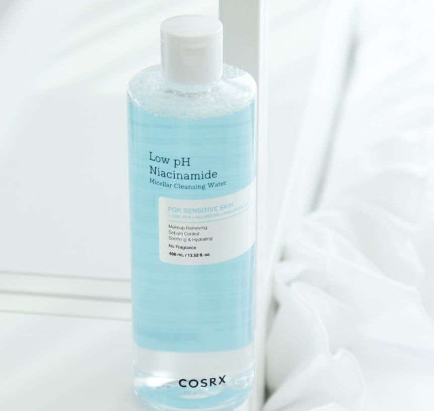  Nước Tẩy Trang Dịu Nhẹ Cho Da Nhạy Cảm Cosrx Low PH Niacinamide Micellar Cleansing Water 400ml 