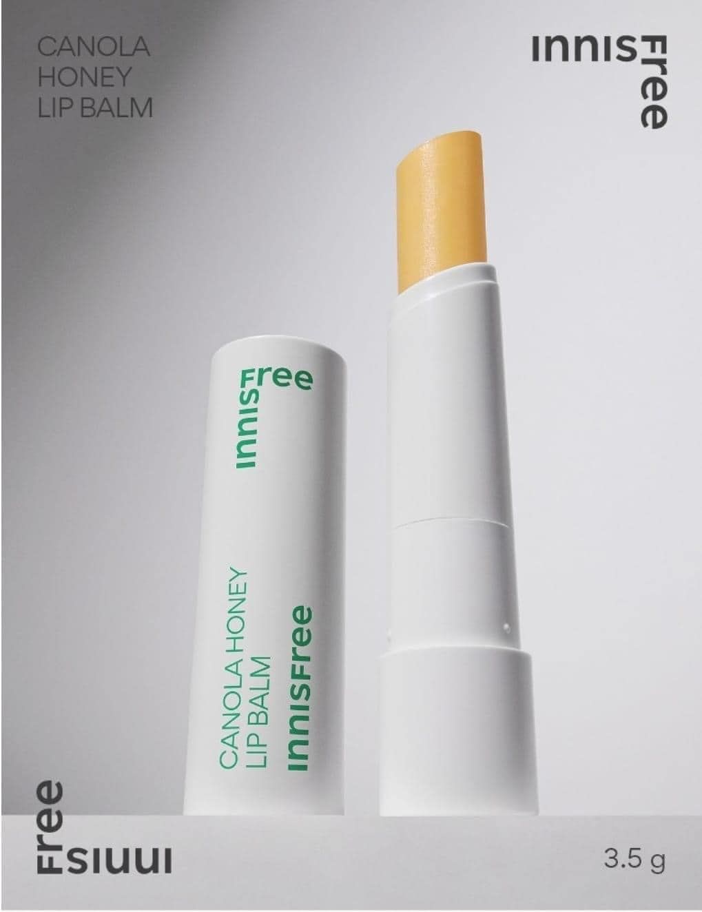  (MẪU MỚI 2023) Son Dưỡng Môi Mật Ong Không Màu Innisfree Canola Honey Lip Balm 3.5g 