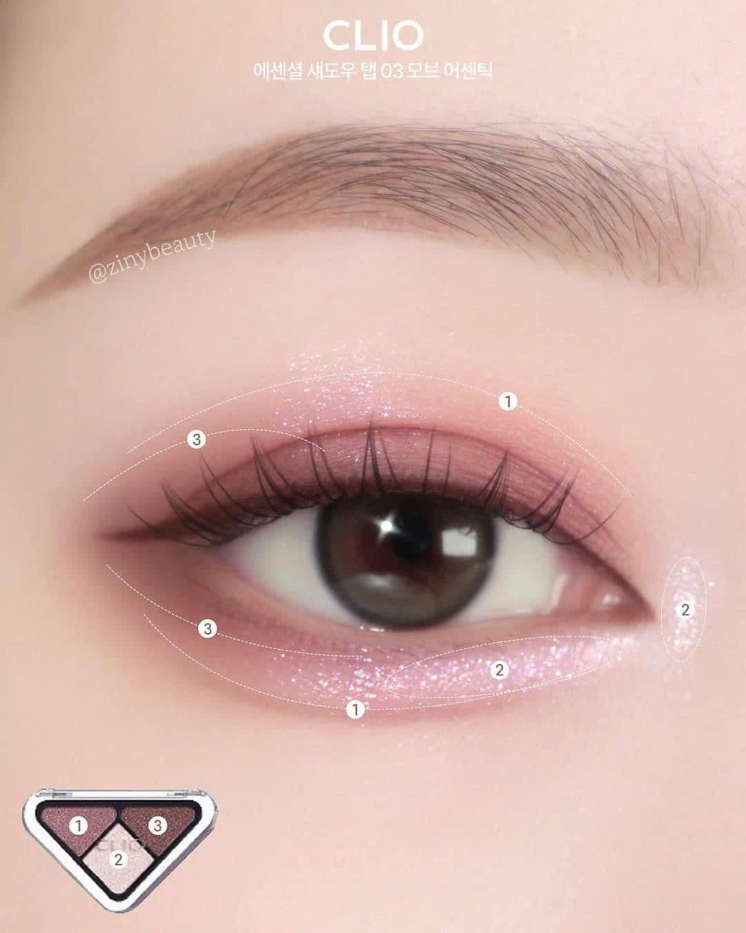  (Mẫu mới) Phấn Mắt Clio Essential Shadow Tap 1.5g 