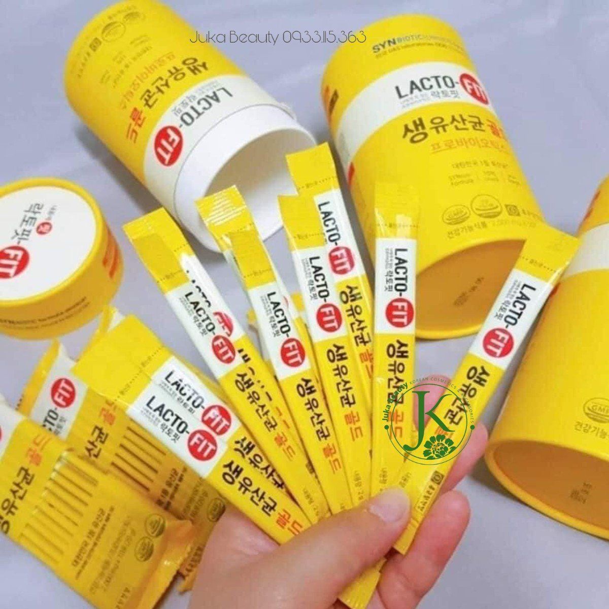  (VÀNG) Men Vi Sinh Hàn Quốc Lacto Fit (Gold) 2g x 50gói 