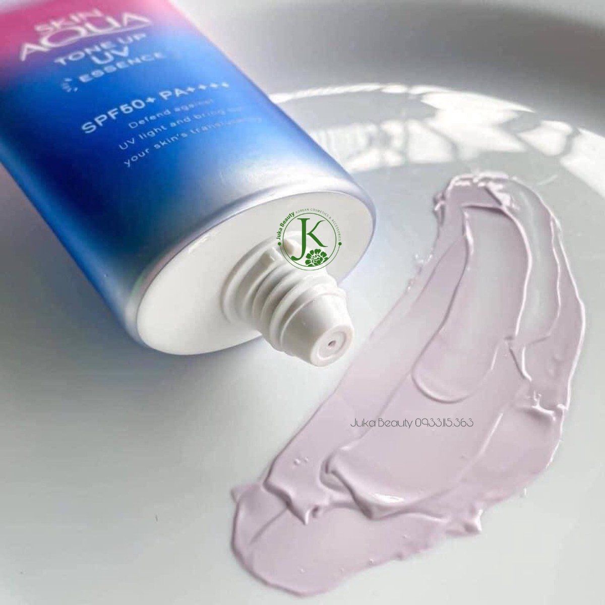  Kem Chống Nắng Skin Aqua Tone Up UV Essence (Lavender) SPF50+ PA++++ 80g 
