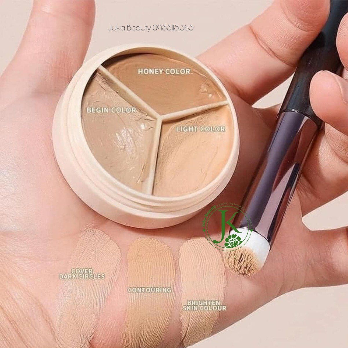  Kem Che Khuyết Điểm Tfit Cover Up Pro Concealer 15g 