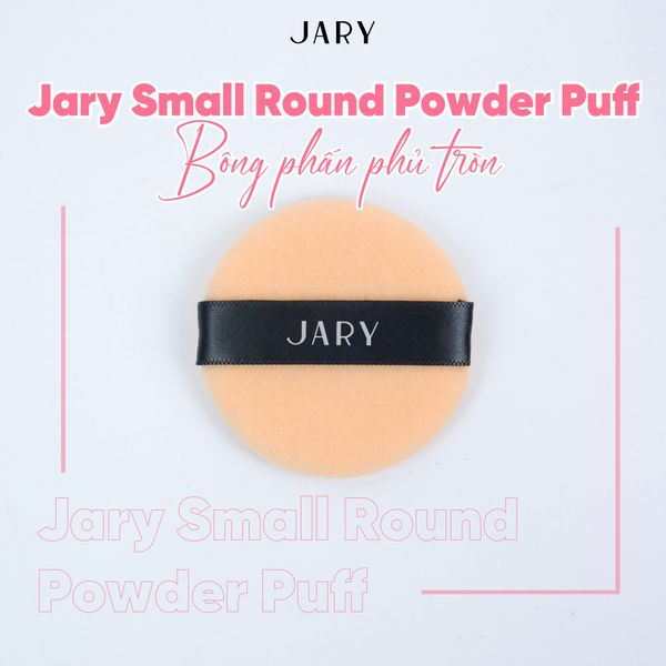  Bông Phấn Phủ Jary Small Round Powder Puff 