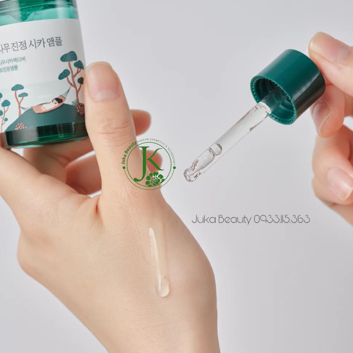  Tinh Chất Dịu Da Round Lab Pine Calming Cica Ampoule 30ml 