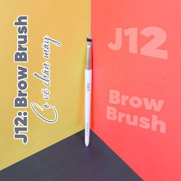  Cọ Vẽ Chân Mày Jary Brow Brush J12 