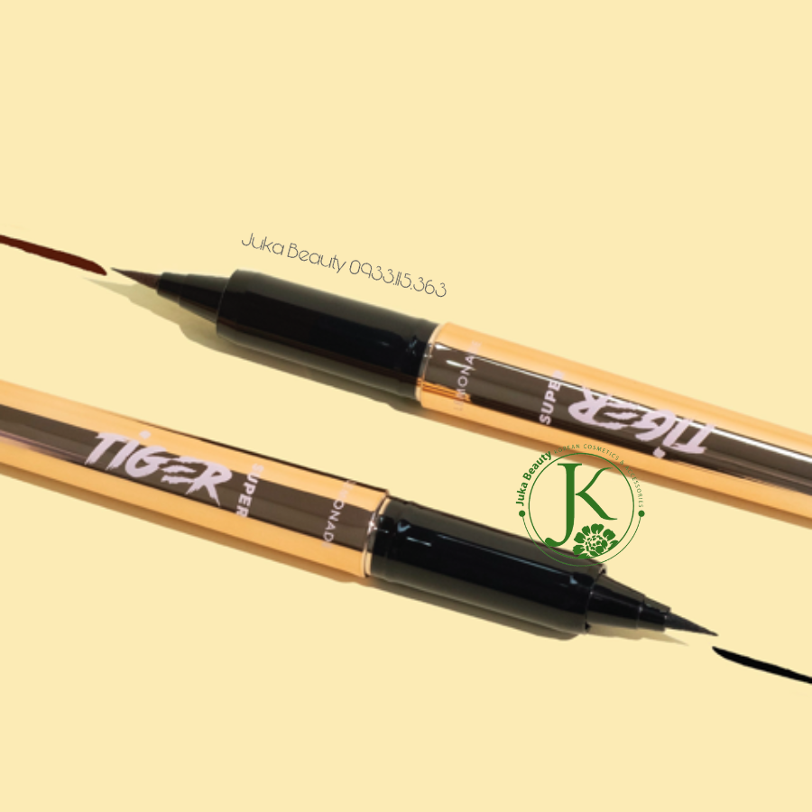  Kẻ Mắt Nước Siêu Mảnh, Lâu Trôi Lemonade SuperTiger Tigereyes Liner 1g 