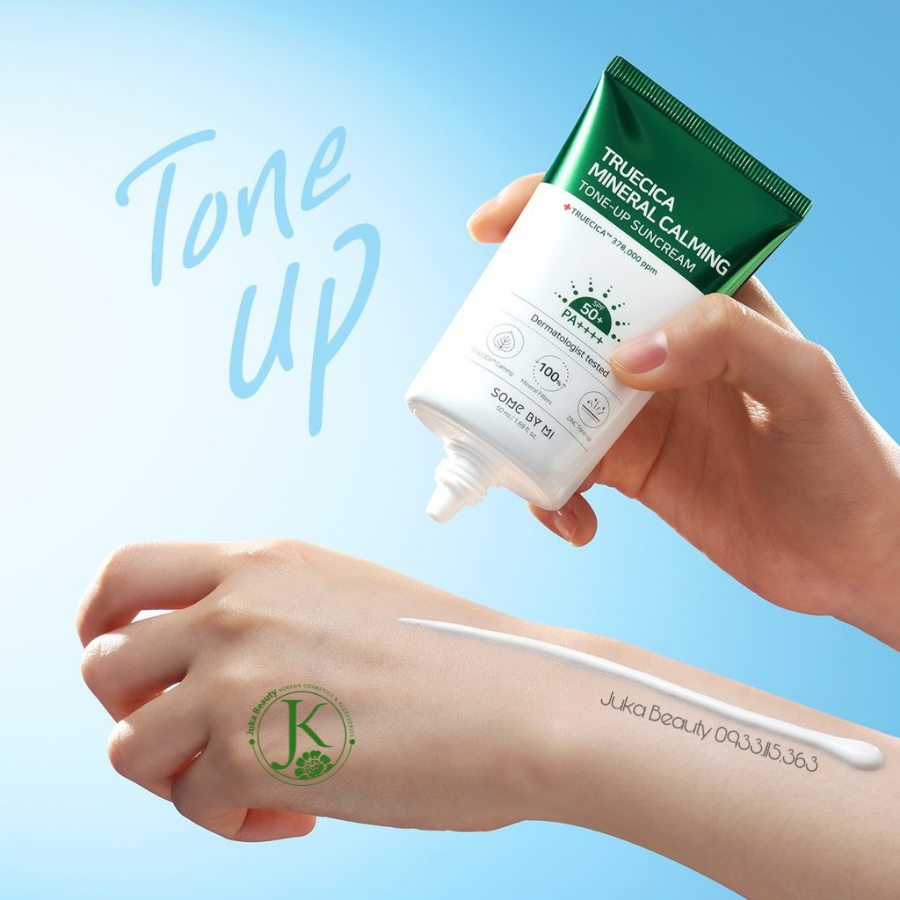  Kem chống nắng Some By Mi Truecica Mineral Calming Tone-up Sunscreen 50ml 