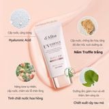  Kem Chống Nắng Nâng Tone Tự Nhiên D'Alba Waterfull TONE UP Sun Cream SPF50+ PA++++ (HỒNG) 