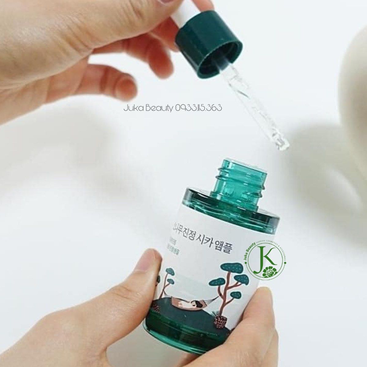  Tinh Chất Dịu Da Round Lab Pine Calming Cica Ampoule 30ml 