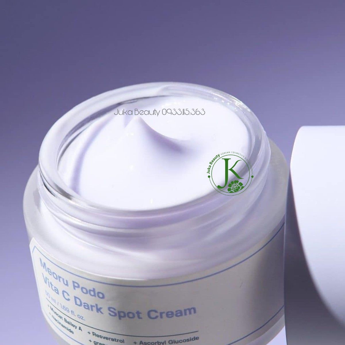  Kem Dưỡng Trắng Nho Đen, Chống Lão Hóa Sungboon Editor Meoru Podo Vita C Dark Spot Cream 50ml 